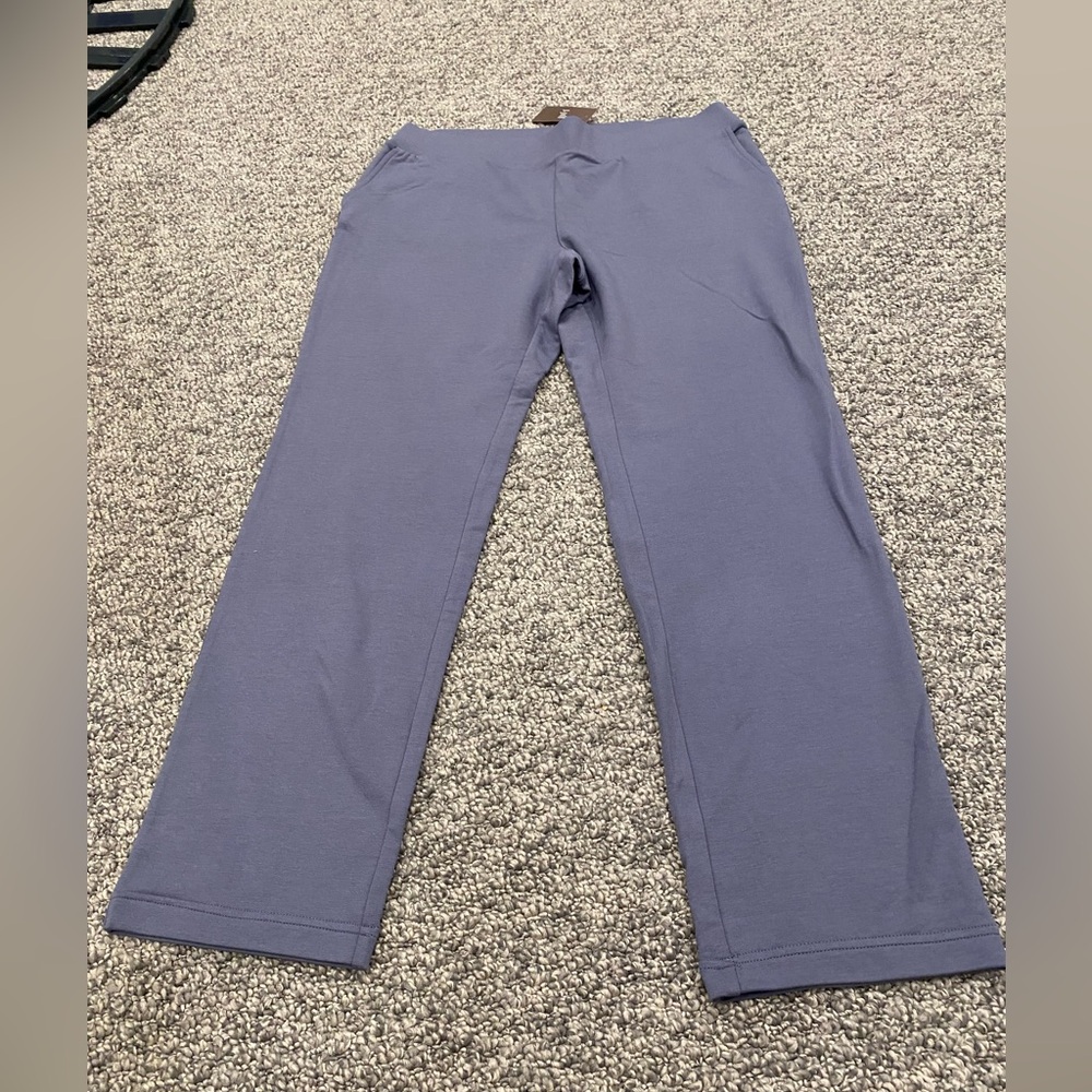 J Jill Pure Jill French Terry Slim Pants NWT